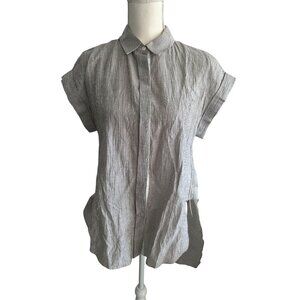 rag & bone Gray Short Sleeve Top